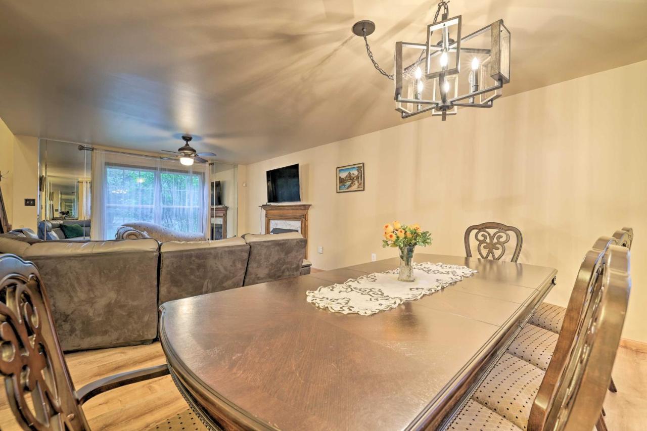 Spacious Tobyhanna Home With Lake Access And Fire Pit! المظهر الخارجي الصورة